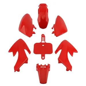 Off-road motosiklet parçaları Kitty Hawk parçalar için kapak genel amaçlı komple kabuk plastik CRF50-125CC
