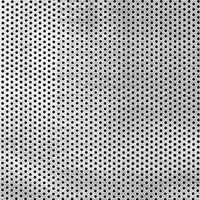 Panneau métallique perforé décoratif, maille perforée pour clôture de jardin extérieur