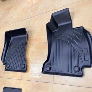Tapetes de Piso 3D 5D TPE para <span class=keywords><strong>Mercedes</strong></span> Benz <span class=keywords><strong>Clase</strong></span> <span class=keywords><strong>E</strong></span> W213 E200 E250 E300 E43 AMG, Accesorios Interiores para Autos con Volante a la Derecha, 3 Piezas - Product Image 4