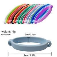 Anneau de suspension en silicone ZT pour gobelet d'eau, poignée portable avec cordon élastique, accessoires de bar jetables certifiés pour l'exportation