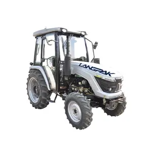 Çin ucuz traktör 4WD 50HP tekerlekli tarım/Mini/küçük/tarım traktör tarım için/çim/bahçe