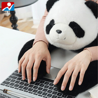Peluche Panda Cartoon 2000g 65cm, Jouet Panda à Câliner, Peluche en Coton PP Rembourrée pour Enfants