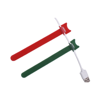 Vente en gros 12*150mm Nylon 66 Attaches de câble Crochet et boucle autobloquants réutilisables Fixation dos à dos