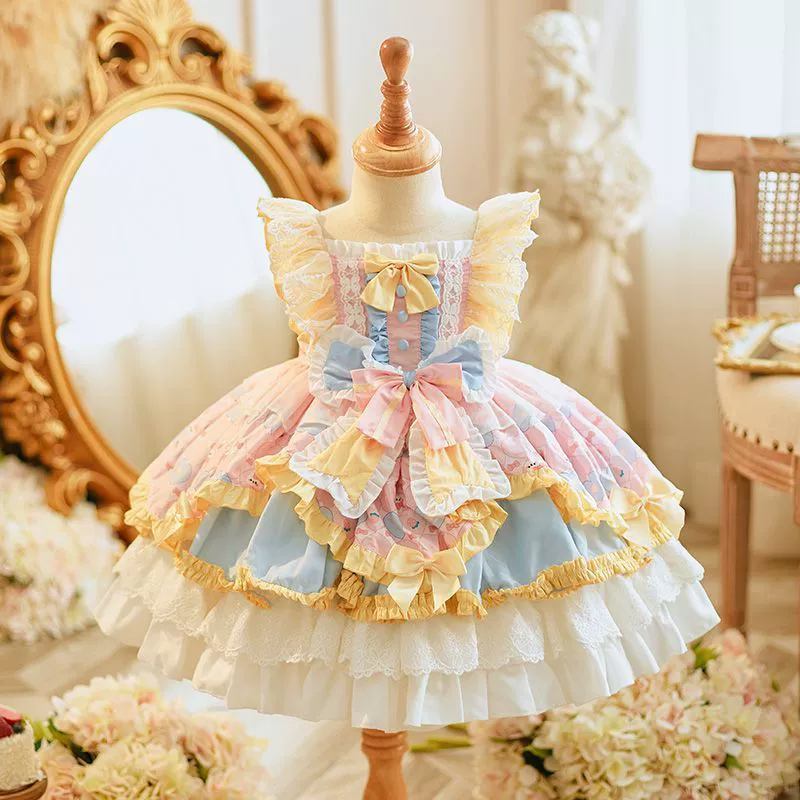 Best Selling Best Victorian Kids Dress Elegant Halloween