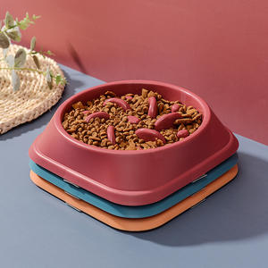 Ikitchen Pet Food Lento Alimentatore Ciotola Del Cane del Gatto Divertimento Interattivo alimentatore di arresto gonfiare cibo ciotola lento <span class=keywords><strong>feed</strong></span> ciotola del cane - Product Image 2