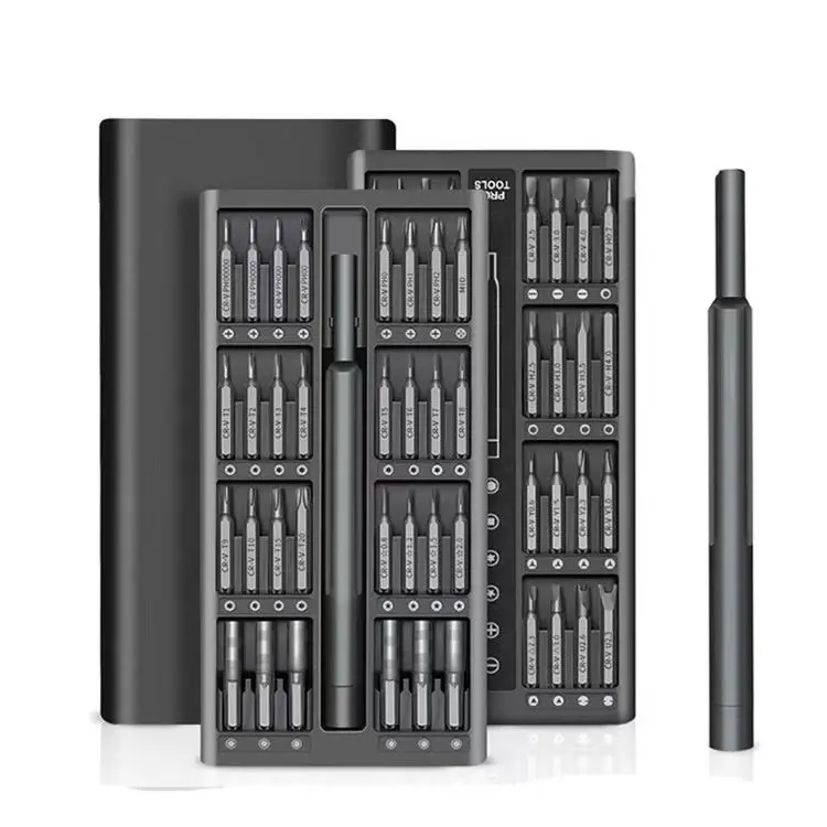 63 in 1 Precision Mini Screwdriver set phone Repair Tool Kit with Case Screwdriver for Electronics Watch