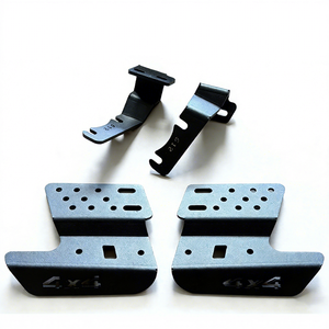 Soporte de foco para camioneta 4x4, para <span class=keywords><strong>pilar</strong></span>, Hilux, para capó de acero, embellecedor de montaje de soporte de foco - Product Image 1