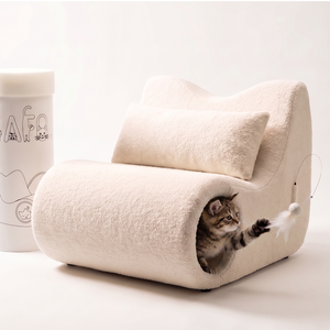 Sillón Individual sin Brazos, Tipo Caterpillar, con Tapizado de <span class=keywords><strong>Sherpa</strong></span> y Espuma Compresiva, Envasado al Vacío, sin Estructura - Product Image 1