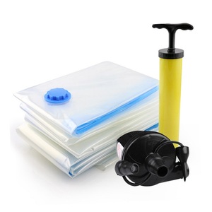 Sacs sous vide transparents 10 unités, gain de place, organisateur pour vêtements, organisateur de bagages, <span class=keywords><strong>sac</strong></span> de rangement pliable compressé - Product Image 2