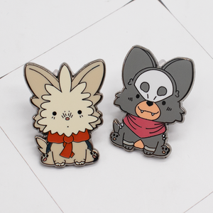 उच्च गुणवत्ता वाले कस्टम प्लेटेड धातु पिन बैज कस्टम एनीमे पिन प्रिंट के साथ - Product Image 5