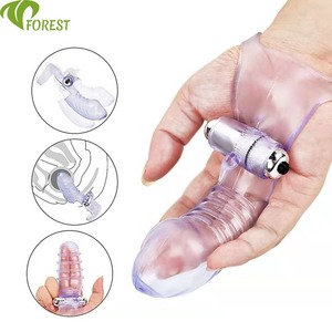 <span class=keywords><strong>Vibrator</strong></span> Sarung Jari Dildo untuk Masturbasi Wanita, Pijat Titik G & Stimulasi Klitoris, untuk Wanita dan Lesbian - Product Image 6