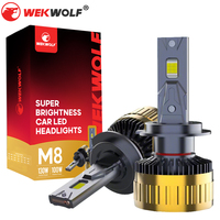 Phares LED de voiture 120W 12000LM super lumineux H1 H3 H4 H7 H8 H11 9005 9006 9012 880 881 Ampoules LED pour automobile