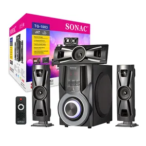 SONAC TG-1003 신제품 최신 디자인 3.1 홈 시어터 원격 고품질 스피커