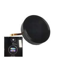Layar LCD HMI Kontrol Putar 2.1 Inci Bulat 480*480 dengan Tombol, Layar IPS LCD, Modul Layar ESP32S3 untuk Rumah Pintar