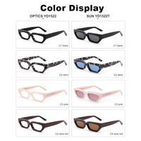 Lunettes optiques unisexes de taille adulte, style européen moderne et tendance, montures en acétate rose faites à la main, verres transparents anti-lumière bleue