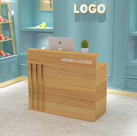 Images de conception de comptoir de réception pour petit hôtel, salon de beauté, magasin de détail et épicerie