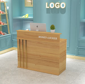 Bancone Reception per Piccoli Hotel, Saloni di Bellezza, Negozi al Dettaglio e Minimarket, Design del Bancone Cassa con Immagini - Product Image 4