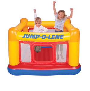 Château gonflable Jump-o-lene, très populaire, pour l'intérieur et l'extérieur, avec porte de grimpement pour enfants, adapté aux enfants. - Product Image 1