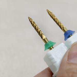 Fraise à ongles en carbure de tungstène de luxe durable pour l'élimination des cuticules, <span class=keywords><strong>le</strong></span> polissage du gel et la manucure, compatible avec les ponceuses à ongles électriques - Product Image 1