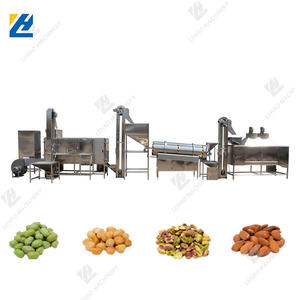 Máquina Industrial automática para mezclar y asar nueces, tostador de nueces sin procesar, aperitivos, condimentos, equipo de procesamiento - Product Image 6