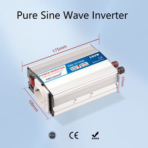 Onduleur solaire à onde sinusoïdale pure <span class=keywords><strong>150W</strong></span> 12V/24V/48V à 110V/220V <span class=keywords><strong>Convertisseur</strong></span> de tension pour ensemble d'alimentation extérieur domestique (50HZ/60HZ) - Product Image 4