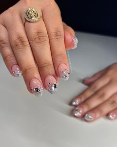 21 grille/boîte multi forme verre cristal pierre <span class=keywords><strong>d</strong></span>écoration strass bijoux ongles breloques fantaisie strass ensemble Kit - Product Image 2