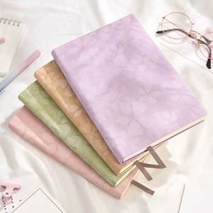 Cuadernos de Tapa Dura con Logotipo Personalizado al por Mayor, A5, Impermeables, de Cuero PU, Precio Económico, Impresión de Diarios, 100 Hojas - Product Image 1