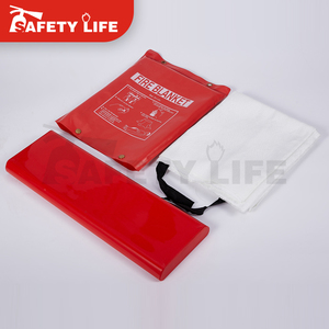 Couverture anti-feu d'urgence en fibre de verre 100% de haute qualité pour la protection et l'évacuation en cas d'incendie - Product Image 4