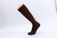 Chaussettes de sport de compression imprimées avec logo personnalisé Chaussettes de course à pied longues