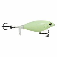 Leurre de pêche à hélice arrière LUSHAZER 80mm 90mm, leurre dur flottant pour surface, pour achigan, brochet, perche, avec hameçon triple, pour lancer en surface