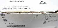 1 unidad nueva y original Teleperm M 6DS1717-8CC E: 03 SW: 06 módulo de estructuración - sin usar/en su embalaje original - PLC