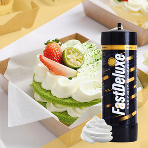 Cartouche de gaz jetable en métal haute pureté FastDeluxe pour distributeurs de crème fouettée - Product Image 1