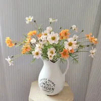 Bunga Sutra Buatan Cosmos untuk Buket Pengantin, Dekorasi Pernikahan, Wisuda, Paskah, Rumah, Kantor, dan Rangkaian Bunga
