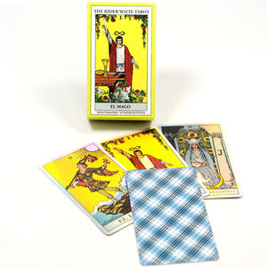 Impresión <span class=keywords><strong>de</strong></span> diferentes idiomas, <span class=keywords><strong>Tarot</strong></span> <span class=keywords><strong>de</strong></span> papel personalizado, tarjetas originales <span class=keywords><strong>de</strong></span> Marseille con cajas, <span class=keywords><strong>Tarot</strong></span> - Product Image 1