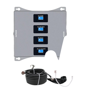 Verbesserung des Signals für Mobiltelefone mit vier Frequenzen, Empfänger erweiterung, Triple Network Signal Repeater - Product Image 1