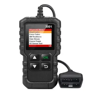 X431 cr3001 scanner automotivo, ferramenta de diagnóstico automotivo completa obd2/eobd, leitor de código, profissional