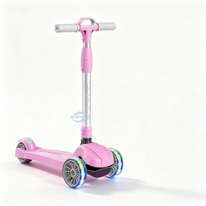 Patinete Infantil de 3 Ruedas con Luces, Altura Ajustable, para Edades de 3 a 6 Años, Uso en Exteriores - Product Image 6