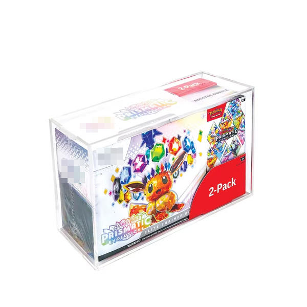 Prismatic Evolution Costco Double Pack Bundle Acrylic Case