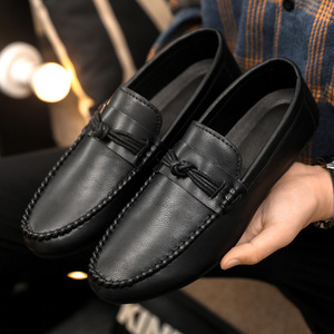 Mocasines de Cuero Genuino para Hombre 2025 - Transpirables, Antideslizantes, de Lujo, con Cordones, Casuales, para Conducir, para Todas las Temporadas - Product Image 2