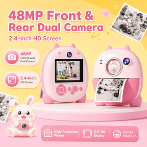 กล้องดิจิตอลสำหรับเด็ก กล้องพิมพ์ภาพทันทีสำหรับเด็ก กล้องมินิ กล้องของเล่นไร้สาย กล้องพิมพ์ภาพสำหรับเด็ก พิมพ์ภาพถ่าย - Product Image 1