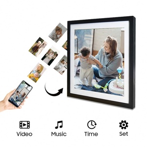 INSOVISION <b>Wall</b> Mount 22 Inch Digital Signage Screen WIFI 2K 4K Digital Frame Square LCD <b>Displays</b> for Intelligent Art Museum - Product Image 2