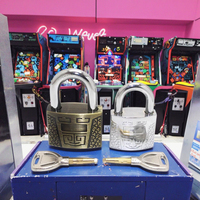 Cadenas en alliage de zinc de 40 mm, 50 mm, 60 mm pour machine de jeu d'arcade à pièces, serrure de sécurité pour armoire