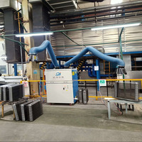 Purificador de Humo para Soldadura Industrial con Certificación CE, Filtro HEPA H13, Colector de Polvo de Alta Eficiencia, 3kW 380V
