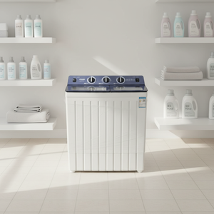 Laveuse-sécheuse électrique semi-automatique Chigo >13KG à double cuve haute efficacité, <span class=keywords><strong>3ème</strong></span> génération, pour usage domestique et hôtelier - Product Image 5
