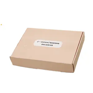 2024 पैकेजिंग बॉक्स अच्छी कीमत लक्जरी उपहार पेपर बॉक्स भूरे रंग कस्टम पैकेजिंग मुद्रित टिकाऊ क्राफ्ट पेपर उपहार बॉक्स