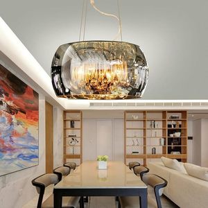 Luminaires décoratifs industriels <span class=keywords><strong>Globe</strong></span>, luminaires LED pour cuisine, restaurant, style nordique moderne, lustre suspendu en verre - Product Image 5