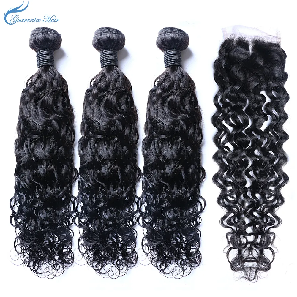 10 pollici a 28 pollici Guaranteehair onda di acqua Brasiliana umani di prezzi di fabbrica a buon mercato brasiliano pacchi dei capelli dei capelli di alta qualità