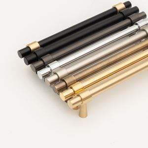 HK0070 QIANSI – 8 finitions disponibles – Poignées de meubles en laiton massif pour armoires de cuisine, boutons de tiroir, poignées de placard – Échantillons disponibles - Product Image 2