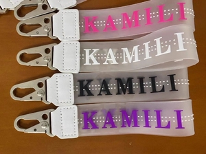 Llavero de PVC/Goma con Logotipo Personalizado en Relieve, Cordón Transparente para Muñeca, Antipérdida, Bajo MOQ - Product Image 4