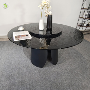 Nouvelle <span class=keywords><strong>table</strong></span> à manger ronde en ardoise marbre anti-salissures anti-rayures personnalisée en usine OEM professionnelle <span class=keywords><strong>pour</strong></span> 6/8/10 <span class=keywords><strong>personnes</strong></span> - Product Image 4